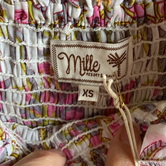 MILLE resort Kiki dress in Pink Lily, size xs. NWT, discontinued print - Picture 6 of 9